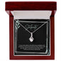 To My Soulmate | I Will Love You, Forever & Always - Alluring Beauty necklace